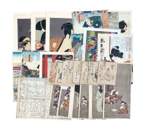 浮世絵、複製浮世絵、鳥羽絵他　一括/のサムネール